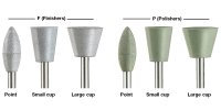 Ivoclar Vivadent Politip-F Refill 6pk Finisher Flame - DMI Dental Consumables Ireland - Next Day Delivery
