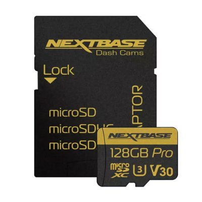 Nextbase 128gb U3 MicroSD Card and Adapter | NBDVRS2SD128GBU