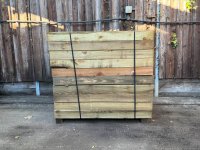 NEW SLEEPER 1.2m x 200mm x 100mm GREEN