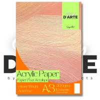 Studio D'Arte A3 Wire-O Acrylic Pad (400gsm - 10 Sheets)