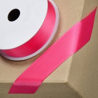 Grosgrain Ribbon Fuchsia - 10mm x 10m