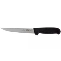 Victorinox Fibrox Boning Knife, Straight Wide Blade, 15 cm (6&Prime;)
