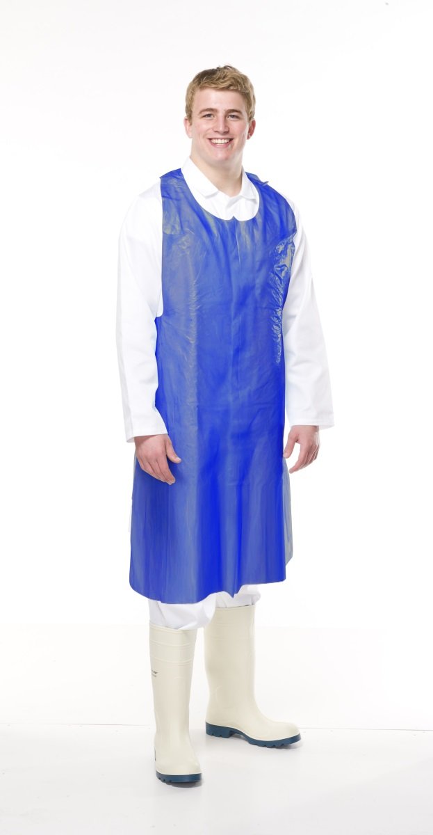 RS PRO Virgin LDPE Aprons Roll 35mu - 69 x 117cm