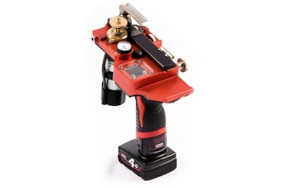 TriggAIR handheld fiber blowing machine for cable &Oslash; 0,8-3mm in ducts of &Oslash; 3, 5, 7 and 8mm