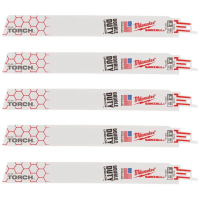 Metal Heavy Duty Torch&trade; Demolition Blades, 230 mm x 18 TPI, 5/Pack