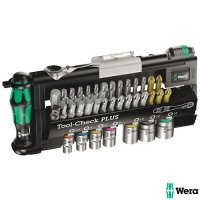 Wera 39 PCE Tool Check Plus Mini Ratchet Socket, Screwdriver & Bit Set
