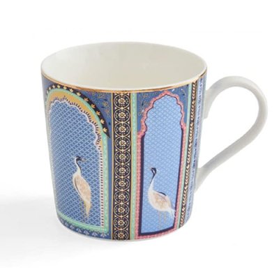 Sara Miller India Mug - Indigo