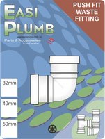 Easi Plumb 1 1/4" / 32mm 90&deg; Knuckle Elbow