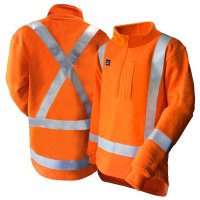 FR Cotton Fleece Jacket, TTMC, Orange, 22Cal
