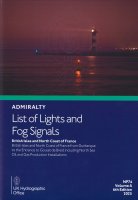 ADMIRALTY List of Lights and Fog Signals - NP74 British Isles and North Coast of France Vol. A