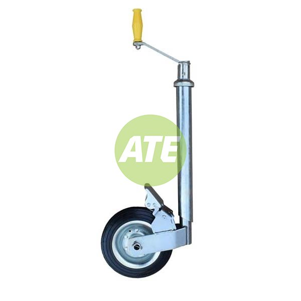 42mm Jockey Wheel Assembly C/W Foot Brake ATE UK ATE