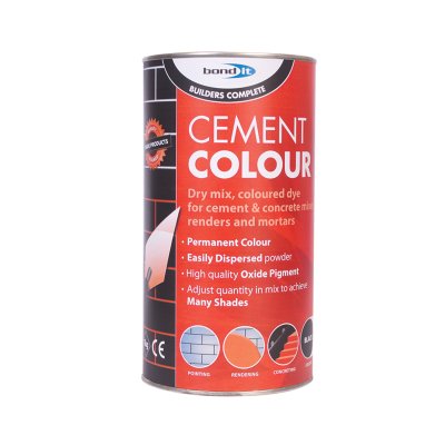 Bond It Powdered Cement Dye Brown 1kg