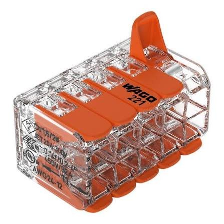 Wago 10P Compact Lever Connectors 221-420