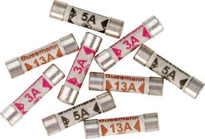 Mixed Fuses (3 x 3A 3 x 5A and 4 x 13A)