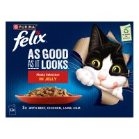 Felix Cat Pouch As Good As It Looks In Jelly Beef