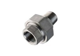 1.1/2" NPT 3000LB  Screwed Male/ Female Union  ASTM/ASME SA105N HD Galvanised  ASME B16.11  NACE MR.01.75