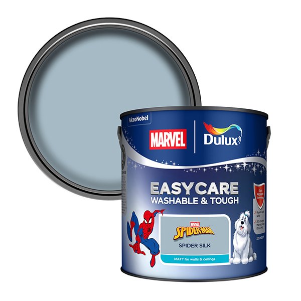 Dulux Easycare Spiderman Spider Silk 2.5L Paint