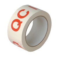 Quality control tape "Q.C. Inspected&rsquo; Tape - 48mm x 66m