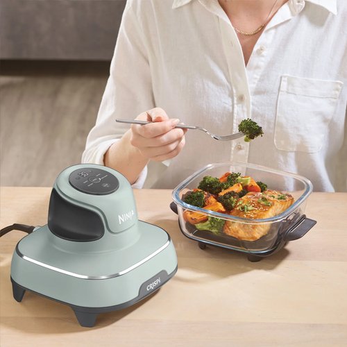 Ninja CRISPi 4in1 Portable Glass Air Fryer - Sage 4