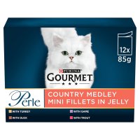 Gourmet Perle Pouch Country Medley in Jelly 85g 12pk x 4