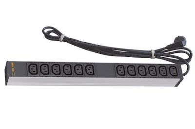 Power Distribution Unit 250V 19" 1U - 12-way socket IEC C13