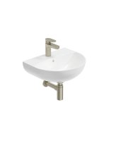 HORIZON ROUND 45CM AND BRUSHED NICKEL BOTTLE TRAP