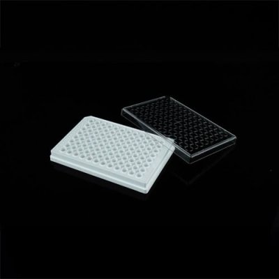 96 Well Cell Culture Plate, White, Flat bottom, TC treated, Sterile, 100 plates