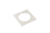 TAYLOR square trim for 72mm cut out, White