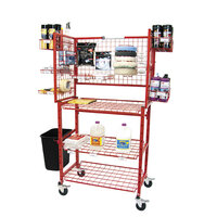Mobile Detailer Materials Supply Cart