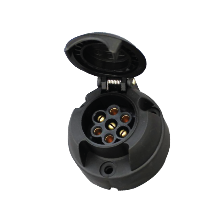 7 Pin Plastic Socket