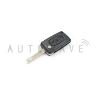 Citroen C4/C6 3 Button Flip Remote VA2