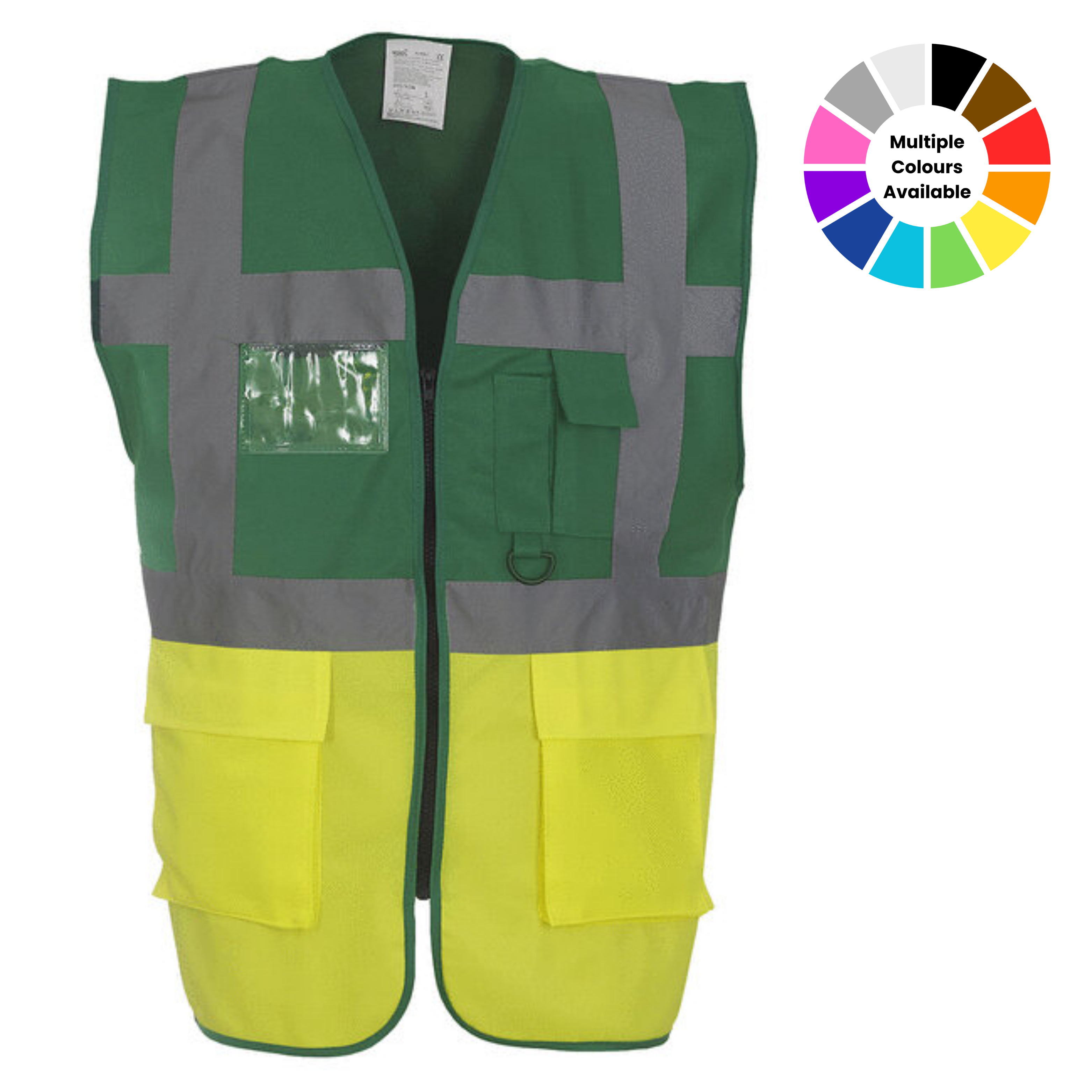 Yoko Hi-Vis 2-Band Executive Vest