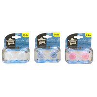 Tommee Tippee Air Style Twin Pack Soother 0-6 Months