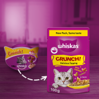 Whiskas Crunch! Cat Treat 100g x 6
