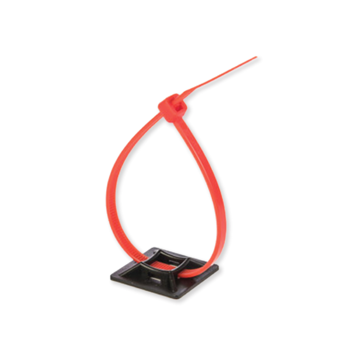 Adhesive Cable Tie Mounts (5mm Wide Cable Ties)