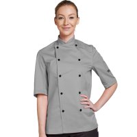DENNYS SHORT SLEEVE CHEFS JACKET