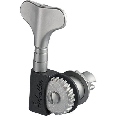 Schaller Bass Machine Head BM Lightweight 3L2R Satin Chrome