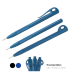 Detectable Elephant Stick Pen, Blue Housing