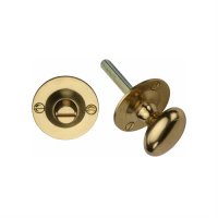BT15-PB - Heritage Brass Oval Turn with Release Polished Brass Finish