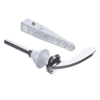 Viva Standard Flush Tank Cistern Lever Handle Kit Chrome Plated Toilet WC 3/8" PP0008E/A