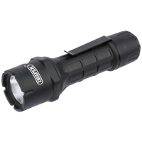 Draper LED Waterproof Torch, 1W, 1 x AA Battery Required