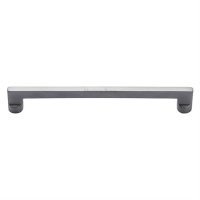 C0345-203-SC - Heritage Brass Cabinet Pull Apollo Design 203mm CTC Satin Chrome Finish