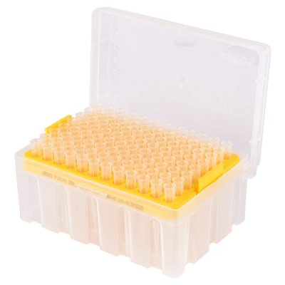 Pipette Tips, 0.1-10µl, Graduated, Extended Length, Racked, Sterile, 10 Racks x 96 pcs