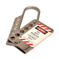 25MM STAINLESS STEEL LOCKOUT HASP - NICKEL PLATED