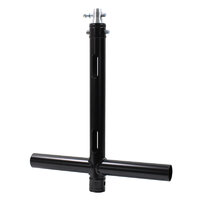 Global Truss F31PL Modular T Piece Drop Arm Stage Black Black 500mm (MOD05AB PL)