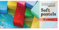 Inspire Soft/Chalk Pastels - Assorted (12)