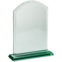 23cm Glass Arch Plaque (Satin Box)