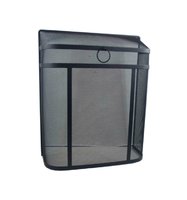 MANSION 24" BLACK HEAVY DUTY SPARKGUARD SQUARE