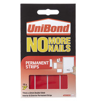 UNIBOND NO MORE NAILS PERMANENT STRIPS