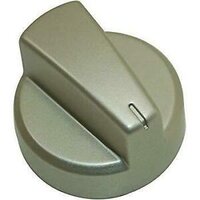 Belling Cooker Silver Effect Control Knob Compatible